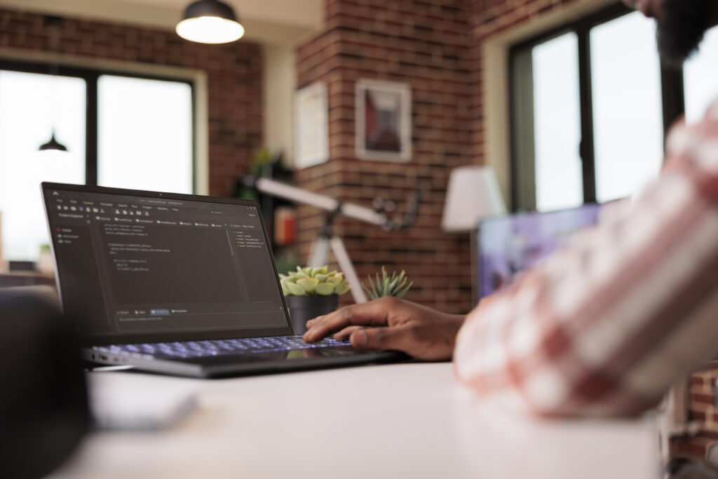african american engineer programming app code african american engineer programming app code